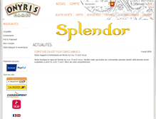 Tablet Screenshot of onyris-games.com